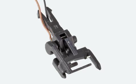 Actual product image ESU Current-carrying coupling 2-pole for NEM coupling