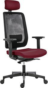 Produktbild Powerton ERGO LUCIE Ergonomischer Bürostuhl, Rot (42 - 53.50 cm)
