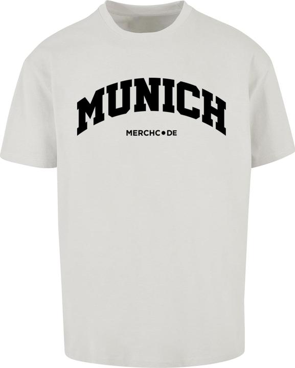 Merchcode Munich Wording - Heavy Oversize Tee - 116381 (S)