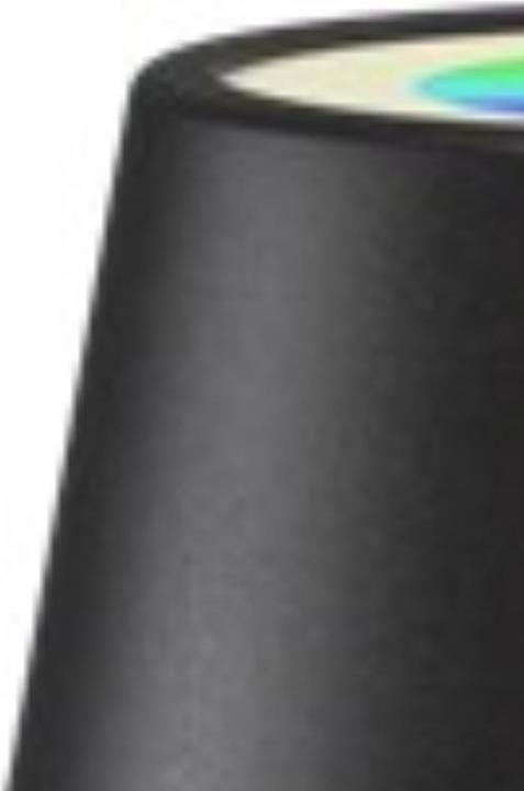 Actual product image Goobay Wireless LED table lamp RGB, black (150 lm)