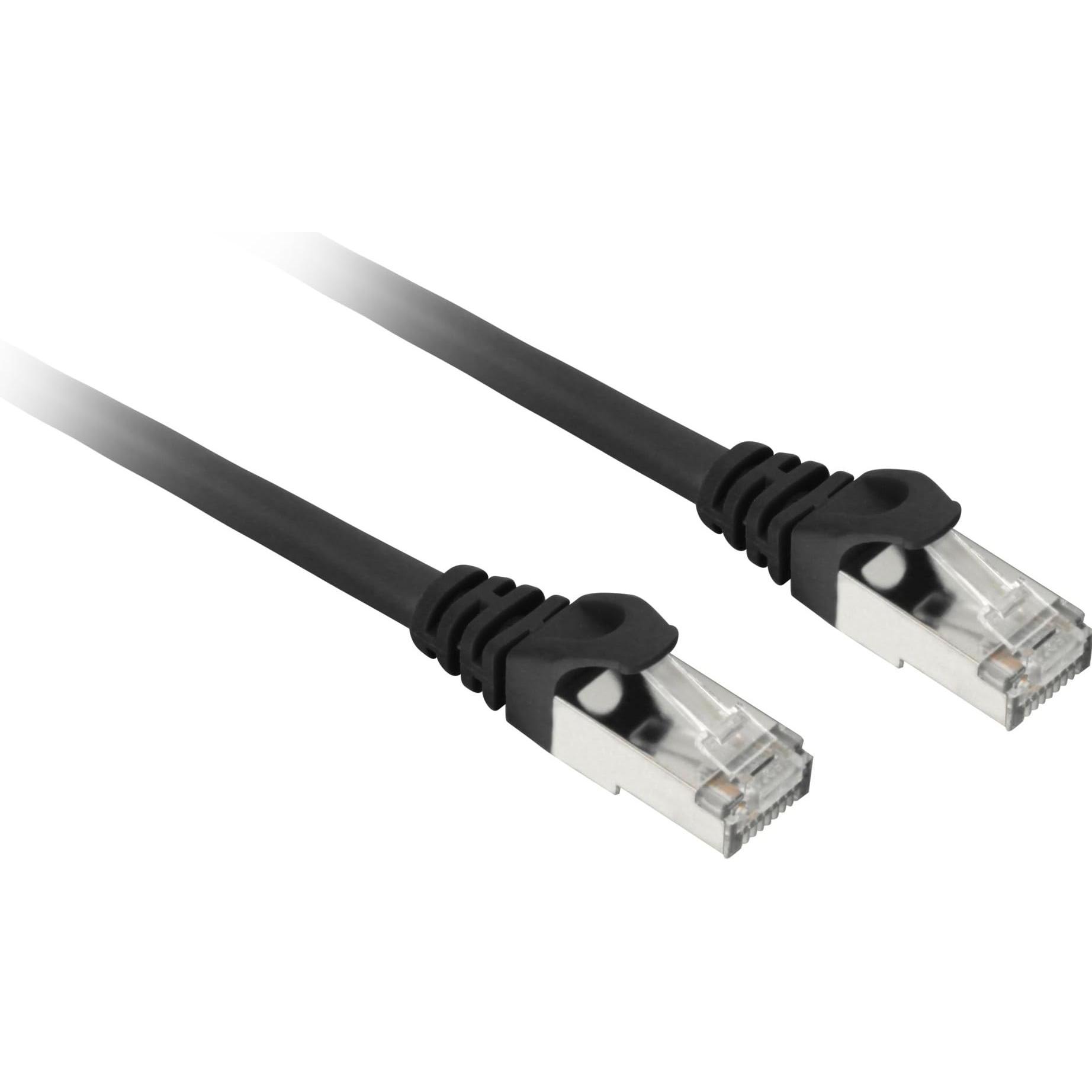 Sharkoon Patch. SFTP Cat7a Rohk bk 5,0m LSOH (S/FTP, CAT7, 5 m), Netzwerkkabel