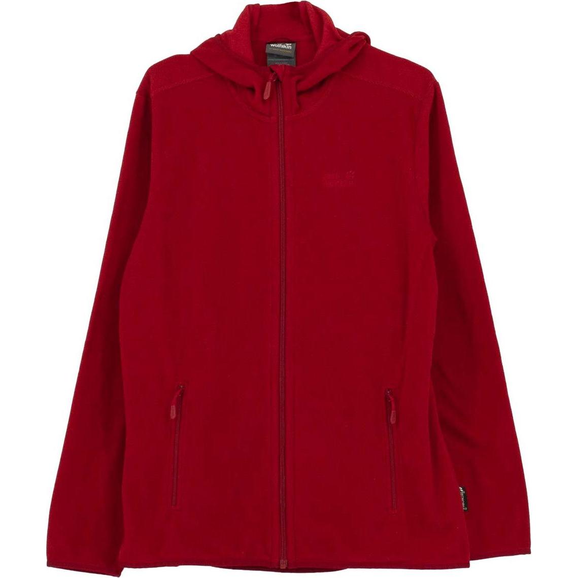 Jack Wolfskin, Herren, Jacke, Arco Jacke Fleece Sweat Hoodie 1707361-8032 (M), Rot, M