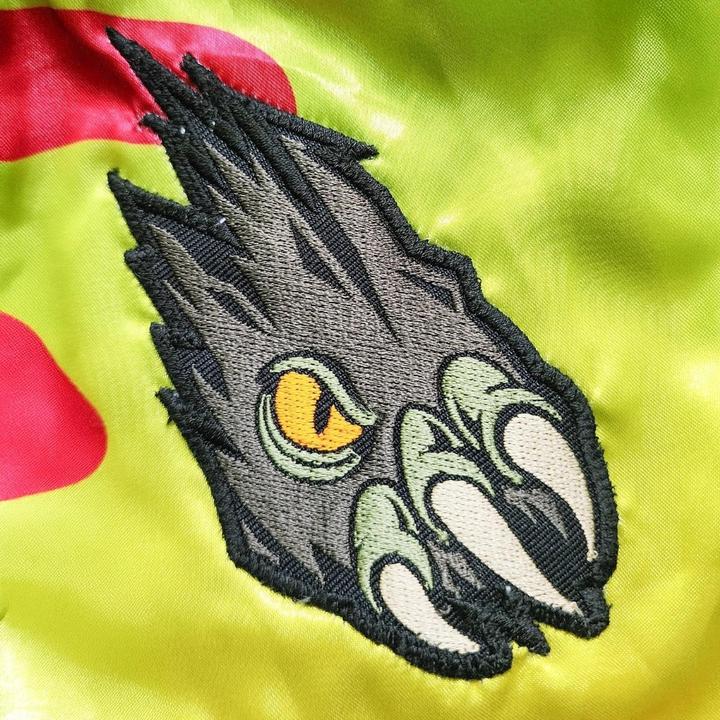 Produktbild 8Weapons Muay Thai Shorts Jurassic Grün/Rot XL (XL)