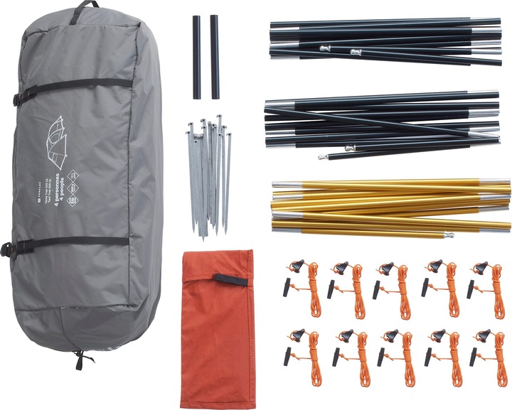 Actual product image Forclaz Trekkingzelt MT900 UL 4P (Inflatable tent, 3.60 kg, 4 persons)