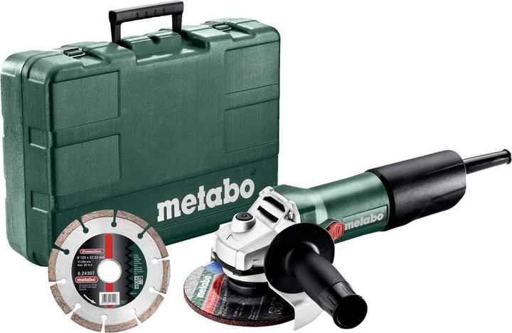 Metabo W 850-125 Set (125 mm)