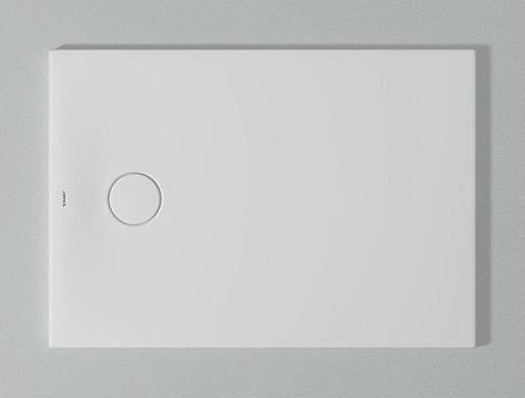 Actual product image Duravit Rectangular shower tray TEMPANO 1000x700x40mm white