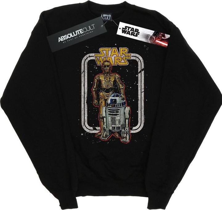Produktbild Star Wars R2D2 And C3PO Vintage Sweatshirt (3XL)