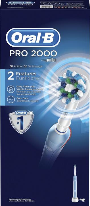 Image du produit Oral-B Pro 2000 (Brosse à dents oscillo-rotative)