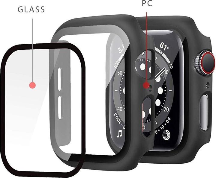 Produktbild Tech Išmaniojo laikrodžio Apple 4/5/6/SE ekrano rėmelis, Juodos spalvos, 44mm