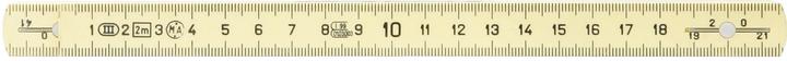 Actual product image KS Tools Plastic folding ruler (2 m)