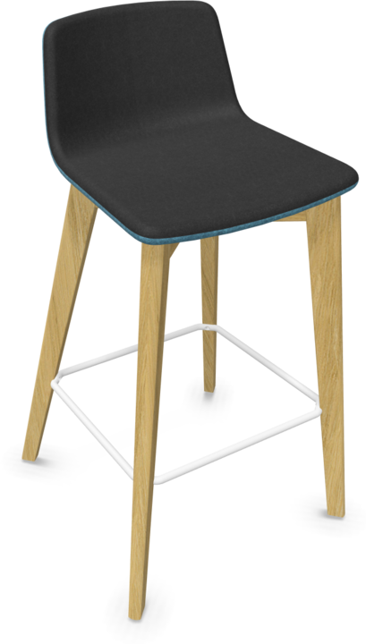 Black, White, light blue melange, Ash natural light grey stained