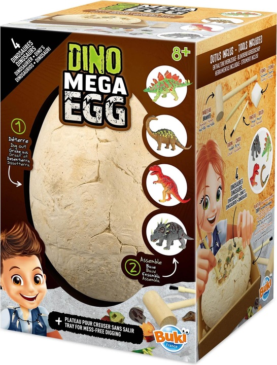 Actual product image Buki Dino Mega Egg