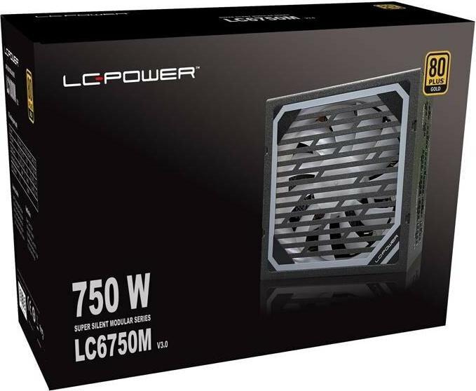 Image du produit LC-Power Super Silent Modular LC6850M V3.0 850W 80+ Gold retail (850 W)