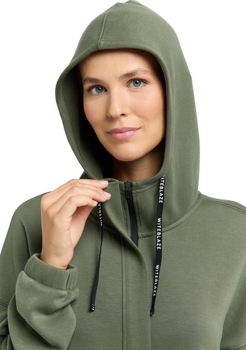 Immagine prodotto Witeblaze BIJOU Felpa con cappuccio da donna, oliva L (L)