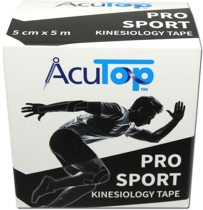 Immagine prodotto AcuTop Nastro Kinesio Pro Sport, 5cm x 5m nero (5 m)