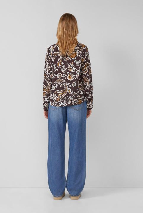 Immagine prodotto s.Oliver Bluse Strukturierte Viskosemix-Bluse mit All-over-Print (40)