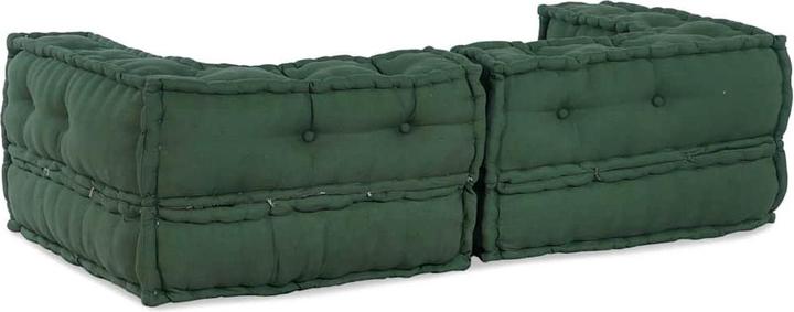 Immagine prodotto vidaXL Modularer Pouf Gestreift Stoff (2 posti)