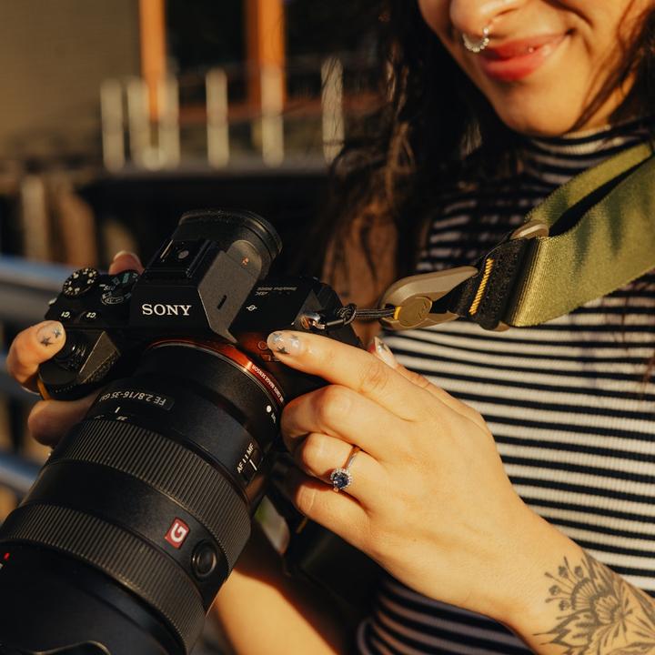 Actual product image Peak Design Slide (Neck belt, Shoulder strap)