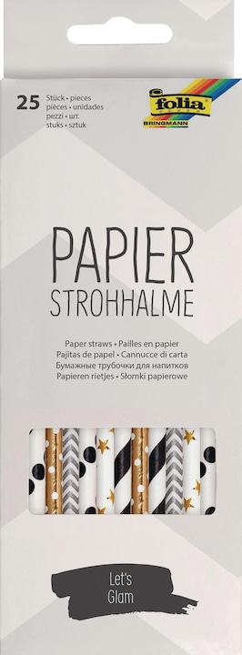 Folia Strohhalme (25 x)