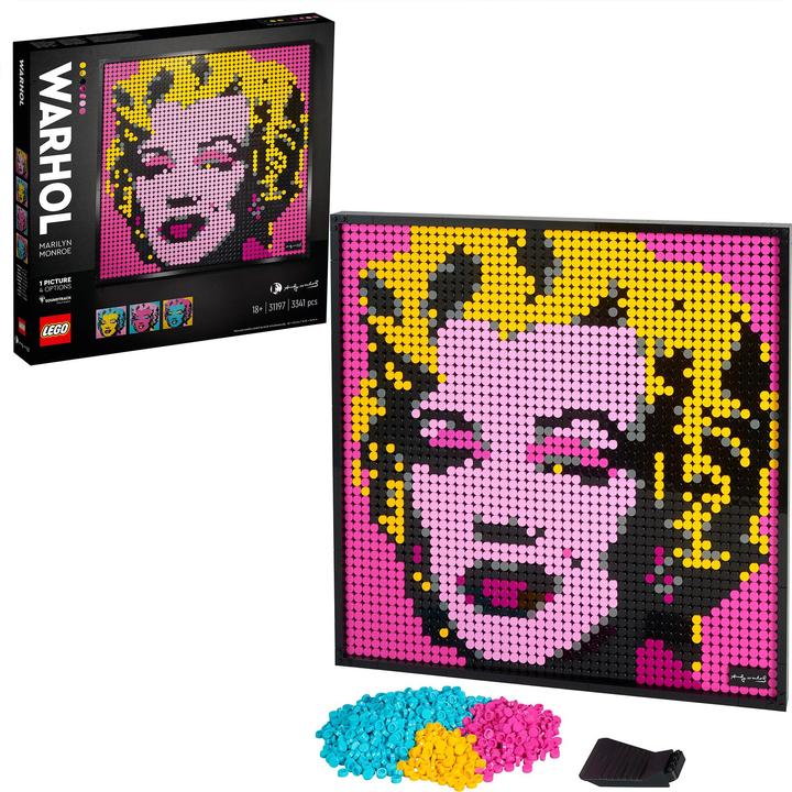Immagine prodotto LEGO Marilyn Monroe di Andy Warhol (31197, LEGO Art)
