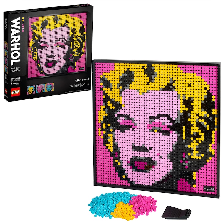 Actual product image LEGO Andy Warhol's Marilyn Monroe (31197, LEGO Art)