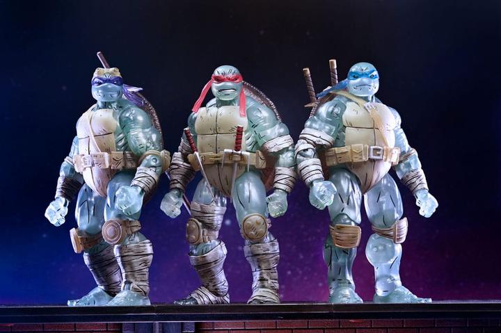 Actual product image Neca Teenage Mutant Ninja Turtles (The Last Ronin) Actionfiguren 3er-Pack Ghost Brothers 18 cm
