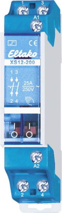 Productafbeelding Eltako Schokschakelaar 230V. 2 NO-contacten 15A/250V AC