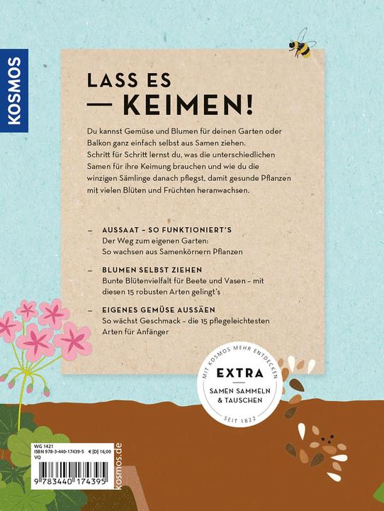 Produktbild Kosmos Samenwunder (Deutsch, Melissa Mabbitt, Sophie Collins, 2022)