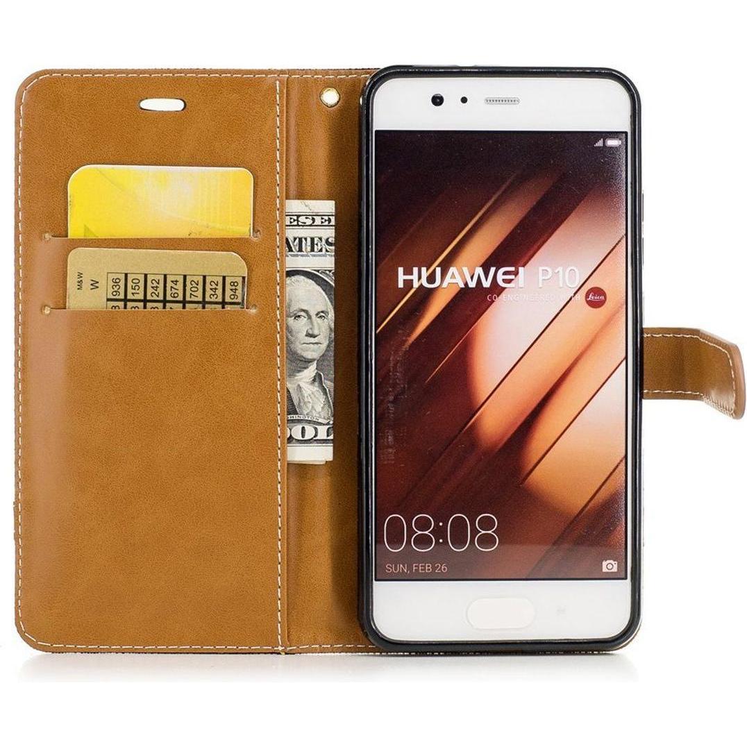 Thumbnail - König Design Hülle Handy Schutz für Huawei P10 Case Cover Tasche Wallet Etui Handyhülle Neu (Haier P10), Smartphone Hüll...