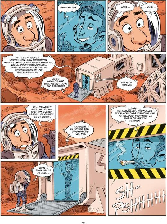 Produktbild Elon & Jeff on Mars (Spin-off zu den Känguru-Comics) (Deutsch, Bernd Kissel, Marc-Uwe Kling, 2025)