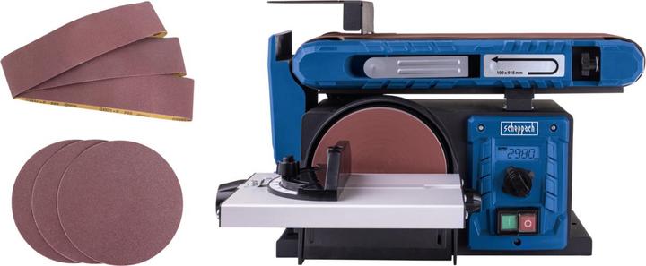 Image du produit Scheppach BTS900 (Ponceuse à bande, Ponceuse à disque, 400 W)