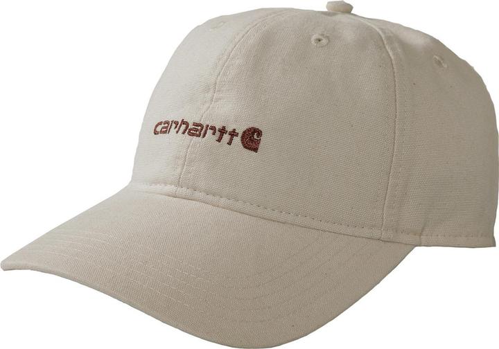 Produktbild Carhartt Kappe aus Canvas mit Grafikstickerei in Ecru (One Size)