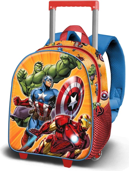 Image du produit Karactermania Small 3D Backpack with Wheels Attack