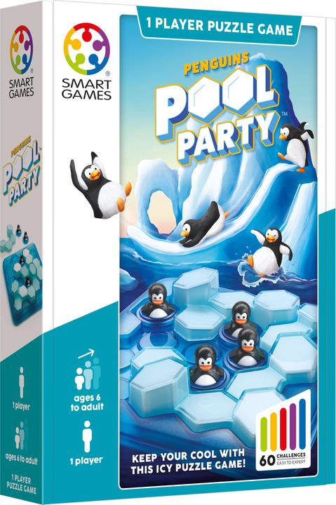 Actual product image Smart Games Penguin Pool Party (German, French, Italian, English)