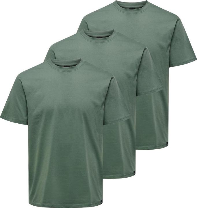 Produktbild Only & Sons 3er Pack MAX T-Shirt