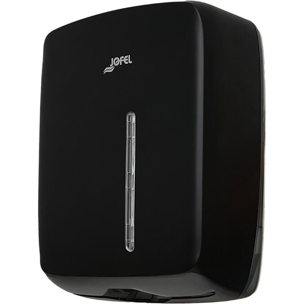 Jofel, Dosatore di sapone + portasapone, Distributore Zig-Zag senza tempo