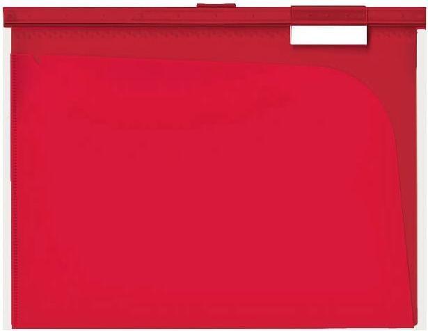 Produktbild BüroLine Pocket Folder rot (A4, 3x)
