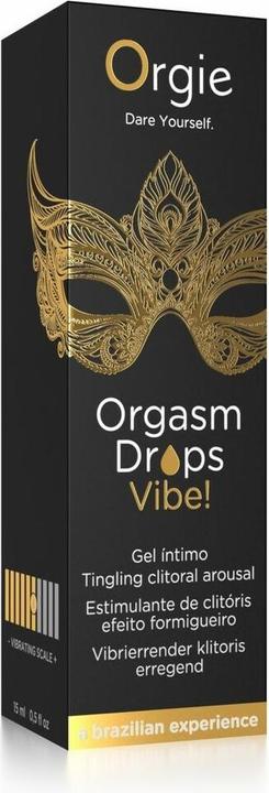 Image du produit Orgie Orgasm Drops Vibe (15 ml)