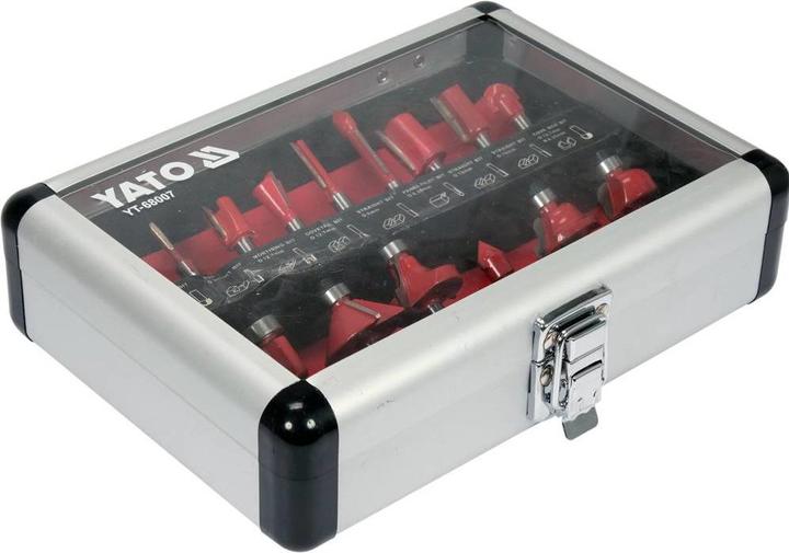 Actual product image Yato milling tips 15 pcs.