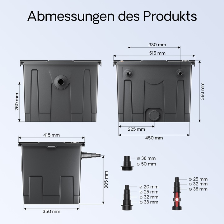 Produktbild SunSun Bio CBF-350 Teichfilter