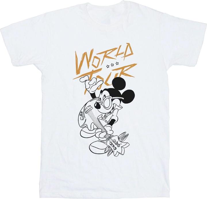 Immagine prodotto Disney Mickey Mouse World Tour Line Maglietta Uomo (XL)