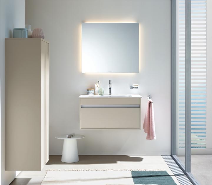 Image du produit Duravit Miroir avec version better 800x700x35mm 46 W (80 x 70 cm)