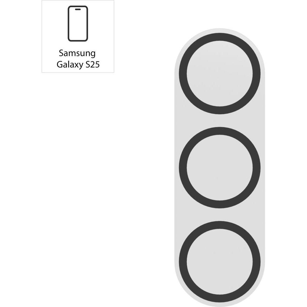 Thumbnail - Hama Cam Protect Galaxy S25 (1 Stück, Samsung Galaxy S25), Smartphone Schutzfolie, Transparent