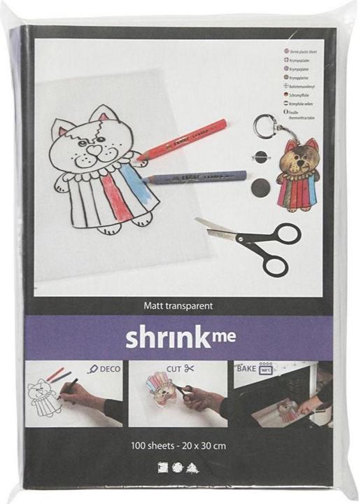 Image du produit Creativ Company Film rétractable 20 x 30 cm, 100 feuilles, transparent (100 x)