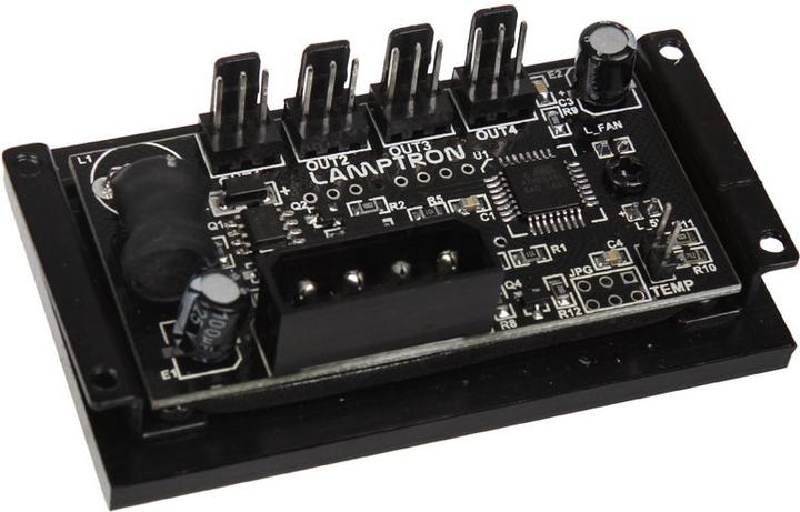 Actual product image Lamptron CCM30 Lite fan controller - black (4 Fan)