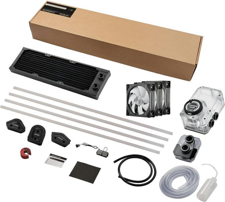 Actual product image Phanteks Glacier EZ-Fit 360 D30-KIT, water cooling kit - black