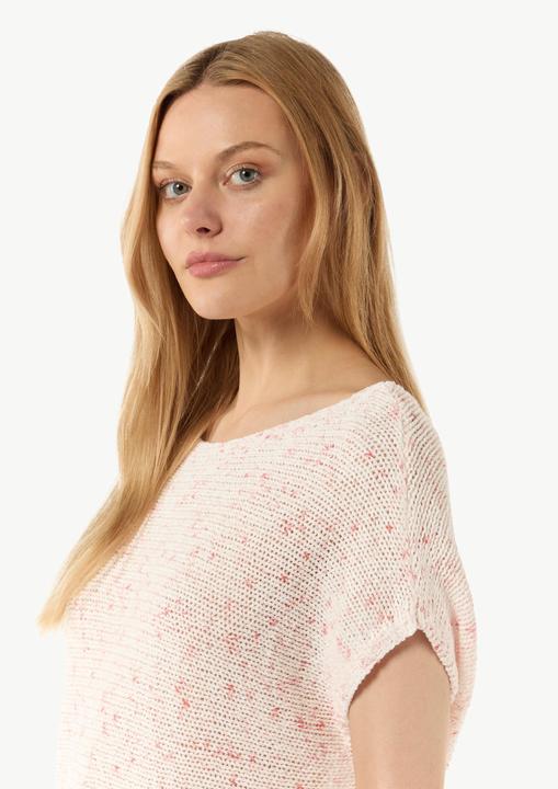 Produktbild Comma Strickpullunder Strick-Shirt mit überschnittenen Schultern im Boxy-Look (M)
