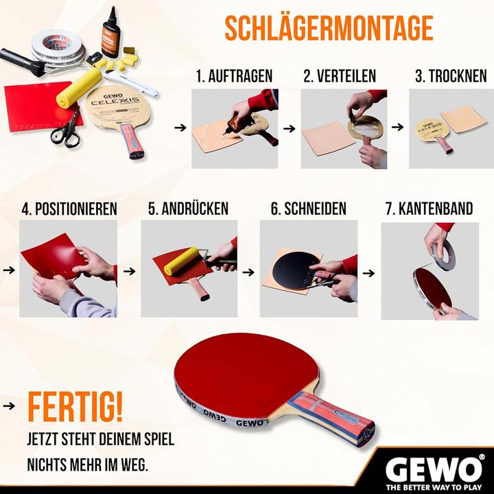 Immagine prodotto Gewo Belagschneideschere für Tischtennisschläger