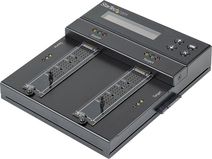 Immagine prodotto StarTech com Duplicatore SSD/HDD M.2 SATA e M.2 Nvme - Clonatore/Eraser per dischi SSD Nvme M.2 PCIe