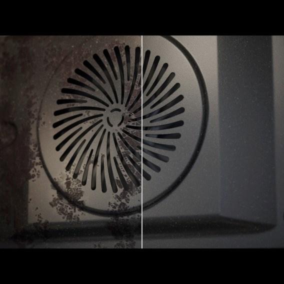 Actual product image Electrolux LOD6F77WZ SteamBake 600 Katalyse Dampfbackofen Schwarz